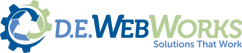 D.E. Web Works logo