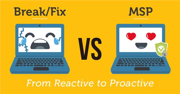 Break Fix vs MSP Break Fix vs MSP